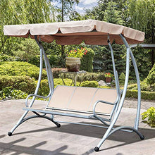 negaor Swing Canopy - Copertura per tavolo di ricambio impermeabile, per giardino, terrazza, parco, veranda