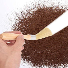 Rockyin Manico in Legno Spazzola di Pulizia for Coffee Bean Grinder Macchina da caffè