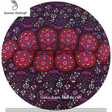 Ganesham indiano boho mandala Bohemian Decor Floor Pillow Pet Bed gypsy meditazione cuscino 32 x 32