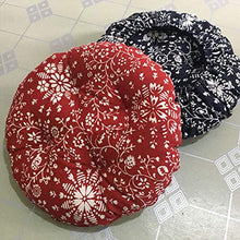 Cuscino per panca in pietra spessa, comodo cuscino rotondo per esterni e interni, con maniche elastiche (stile 19,35 x 35 x 7 cm)