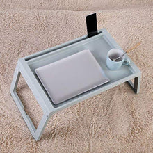 AWJ Scrivania Pieghevole Tavolo Pieghevole Supporto per Laptop Tavolo da Colazione Vassoio per Computer Tavolo da Portata Portatile