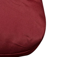 vidaXL Cuscino di Appoggio Imbottito Rosso Vino Supporto Schiena Sedia Esterno