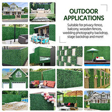 xiaowang - Prato artificiale realistico, 40 x 60 cm, erba artificiale per interni ed esterni, pannelli da parete per recinzione, decorazione da giardino