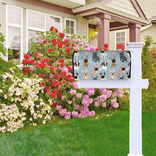 Bulldog francese, design unico, per cassetta delle poste, per giardino, giardino, cortile, dimensioni standard, 53 x 45 cm