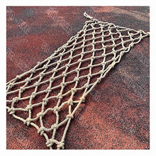 XXN Rete della Canapa della Maglia,Rete Decorativa per Soffitto Industriale Cargo Climb Net Scala per Bambini in Corda di Juta di Cotone Rete per Corrimano per Casa Sull'albero per Adulti per Bambini