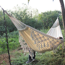 Amaca Sedia Amaca Doppia Sospesa In Tela Con Nappa Da Giardino In Stile Bohémien