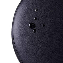 dibea Sgabello con ruote officio o studio Sgabello regolabile 360° Nero