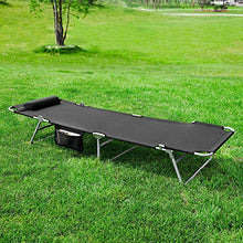 SoBuy® 2 x Sdraio Pieghevole,lettini Prendisole,Schienale reclinabile,Nero,OGS35-SCH,IT