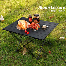 Tavolo da campeggio pieghevole, da giardino, da lavoro, pieghevole, in alluminio, pieghevole, con borsa per il trasporto, 40 x 35 cm, per esterni, per balcone, picnic, pesca