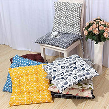 eewopjkj 4 PCS Cuscini di Seduta Sedia Imbottita Cuscini di Seduta Imbottiti per sedie da Cucina e Giardino Patio Interno dell'ufficio Coussin B 40x40CM
