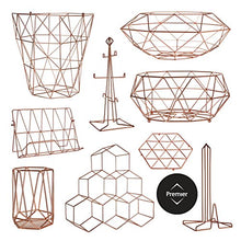 Premier Housewares Vertex, Articoli per la casa in Rame Placcato, Copper, 22 x 22 x 2 cm