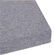 Yzzlh - Cuscino per panca lunga con cravatta, 2 o 3 posti, spessore 3 cm, spessore 3 cm, per interni ed esterni, lavabile (S,30 x 80 cm - 3 cm di spessore)