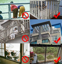 QSs-Ⓡ Balcony Anti-Fall Net Decorative Fish Net Wall Decoration，Safety Netting for Railings/Stairs，Natural Jute Material