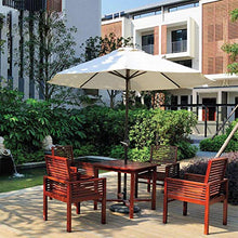 Beiyoule - Telo di ricambio per ombrellone da giardino, per cortile, piscina