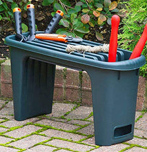 CLQ Ginocchiere da Giardino 3-in-1, Ginocchiere in plastica Ginocchiere in Schiuma per Giardiniere con Strumenti di stoccaggio Funzione Pratici Attrezzi da Giardino multifunzionali