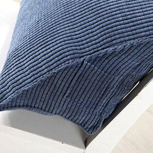 Generic - Cuscino triangolare per schienale, per divano, letto, decorazione – blu profondo, 40 x 36 x 20 cm - Arredi Casa