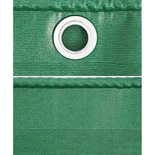 Telone in Tela Cerata Resistente Impermeabile con Telo Cerata Verde Resistente, Copertura in Tela Cerata di qualità Premium con Occhielli per Mobili da Giardino, Piscina, Auto, Camion (Size : 5 * 7M)