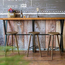 Sgabello da bar LF- All Solid Wood Bar Chair Semplice Moderno Hotel Reception Caffè Seggiolone Semplicità