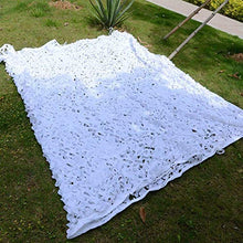 AWCPP Patterning Camo Reticolare Net Bianco Netting White Netting | Oxford Book Tenda Documento Army Blind Hidden Decorazione Del Partito Nascosto | Net Camo per la Decorazione Del Parasole,Bianca,4