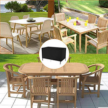 Fodere per mobili da Giardino 330x220x70cm, Fodere per mobili da Esterno Impermeabile, Resistente Copertura per mobili da Esterno in Tessuto Oxford 420D Antivento Anti-UV