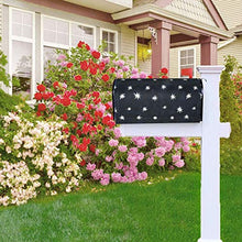 Midnight Starlet - Copertura magnetica per cassetta postale, design unico, per giardino, cortile, dimensioni standard, 53 x 45 cm