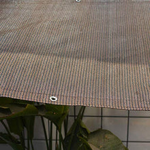 N / A Rete Ombreggiante Tessuto Paralume con Pergola con Occhiello, Rete da Esterno Resistente Marrone, Copertura per Veranda Esterna per Cortile Esterno 90% Blocco UV(Size:1x3m)