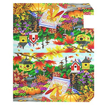 Benvenuto Ringraziamento Cassetta delle Poste Copre Magnetiche Autunno Cardinale Uccelli Zucca Fiore Primavera Estate Giardino Giardino Cortile Casa Decor Dimensioni Standard 53,3 cm x 45,7 cm