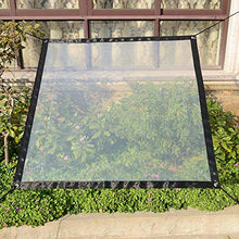 AT Telone impermeabile trasparente, Con occhiello,isolamento di piante grasse da balcone per esterni e panno in film plastico resistente al gelo, antipioggia, antipolvere, antivento e anti