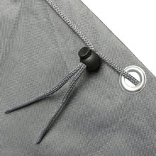 Kronenburg - Telo protettivo per dondolo da giardino, resistente all'inverno, 3-4 posti, in tessuto Oxford 420D, 150 x 210 x 150 cm, colore grigio, copertura impermeabile con 2 cerniere