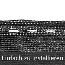 Froadp - Rete Parasole per balconi e balconi, in HDPE, Colore: Antracite