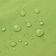 COUEO Vela Parasole Rettangolare 6x7m Anti 95% UV Tende da Sole per Esterno Mpermeabile eResistente, per Giardino Balcone Terrazza, Verde