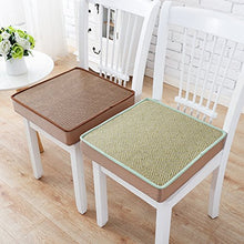 hxxxy Tatami stuoie Cuscino,Molto Spesso Quadrata Cuscini Estate-B 20 * 20in