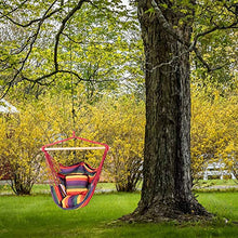 HelloCreate - Cuscino per sedia da esterni, in tela con cuscino per campeggio, giardino, balcone