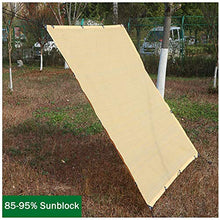YXX Rete Parasole Telone Ombreggiante Grado Commerciale Telo Ombreggiante per Recinzione, Gazebo E Veranda per Esterni - Beige Vela Parasole con Occhielli E Bordo Nastrato Resistente (Size : 2mx4m)
