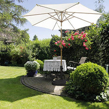 Relaxdays Base per Ombrellone, per Aste da 30-45 mm, Resistente alle Intemperie, Giardino & Balcone, Ø 45 cm, Nero