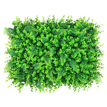 Siepe Artificiale per Balcone 12 Pezzo artificiale bosso Pannelli Topiary Hedge Impianto utilizzare for la protezione UV dello schermo di segretezza esterna e della decorazione dell'interno