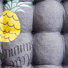 Dieluny, cuscino per panca da giardino, per esterni e interni, con imbottitura in papasan, cuscini per sedia a dondolo, spessi e trapuntati, blu, 43 x 160 cm