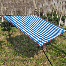 shade net XXS Rete per Terrazza Isolante per Esterni Resistente alla Corrosione Strisce Blu E Bianche Terrazza/Balcone/Auto/Tetto/Rivestimento in Polietilene 2 * 2M