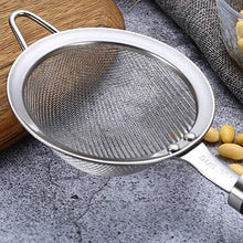 UPKOCH Setacci da Cucina in Acciaio Inossidabile a Maglia fine 3 Pezzi per Cottura Dimensioni s m l