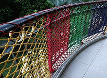 GVCTⓇ Rete di Sicurezza - Rete di Sicurezza Colorata per Bambini - Rete di Protezione per Scale del Balcone, Rete di carico di carico, Rete per l'edilizia