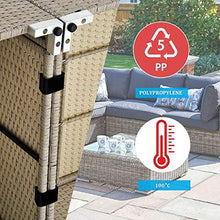 Suading - Clip per mobili da giardino, per patio, divano, in vimini, per sedie da giardino, 6 cm, 10 pezzi