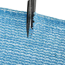 Moolo Rete ombreggiante Rete ombreggiante, 3x50m Protezione Solare a 6 Pin Laterale Ispessita Balcone Tetto Interno Perforazione Blu (Dimensioni : 2Mx100M)