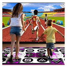 AFANG Game Dancer Pads Doppio Tappeto Ballo, Compatibile TV/PC Coperta Antiscivolo Ricevitore Wireless, Telecomando Ragazze Ragazzi Antiscivolo Resistente Danza Pad