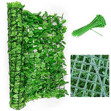 Balcone Protezione Siepe Edera Artificiale Tessuto in Griglia di Plastica con Cerniera Recinto Domestico, Giardino Verticale Artificiale (Color : Green, Size : 1x7m)