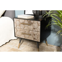 Macabane Dalie - Cassetti in abete, 44 x 38 x 50 cm, colore: Nero