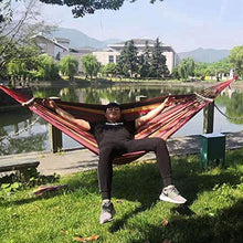 Hamocks Outdoor Swing Camping Leisure Hammock Student Hammock Anti-Rollover Interno Aa Aa Ispessimento Facile da pulire Gymqian