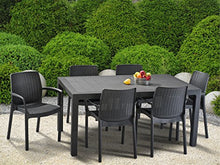 Keter Melody Table Tavolo da Giardino, Grafite