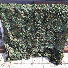 XWZH - Rete mimetica universale per teloni e teloni mimetici, leggera, resistente, senza griglia per decorazione parasole e caccia (dimensioni: 3 x 4 m)