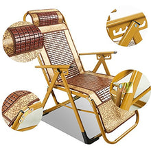 Poltrone LHA Divano Pieghevole per Sedia da Salotto in bambù Siesta Chair Chair