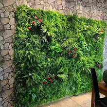 TTIK Artificiale per Balcone - Pianta da Parete Terrazze Balconi Antivento Privacy Siepe Sintetica Sempreverde per Balcone Giardino Recinto Matrimonio 40 × 60CM,B,8Pcs